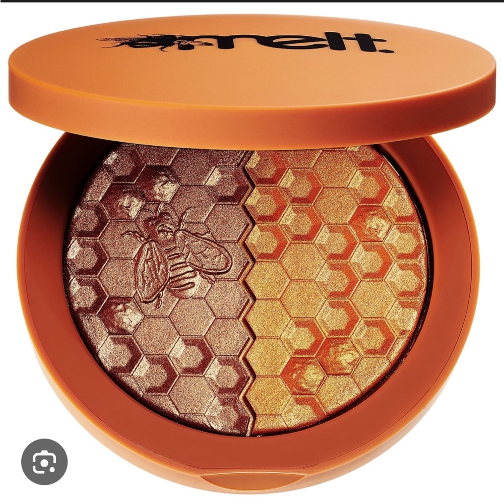 Melt Cosmetics Queen Bee Digital Dust Duo Highlighter Blush NEW Rare!
